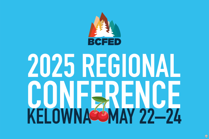 2025 Regional Conference- Kelowna May 22-24