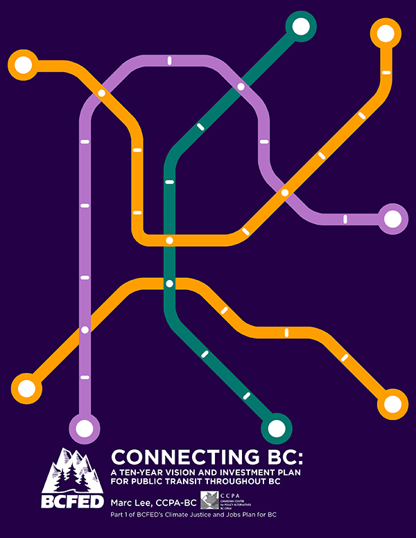 Cover of a report titled "Connecting BC"